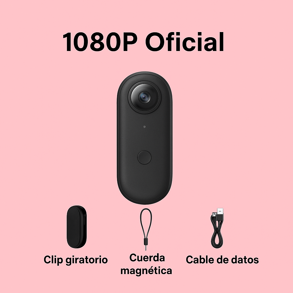 Mini Cámara Deportiva 4K Ultra HD
